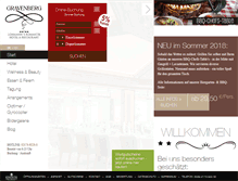 Tablet Screenshot of gravenberg.de